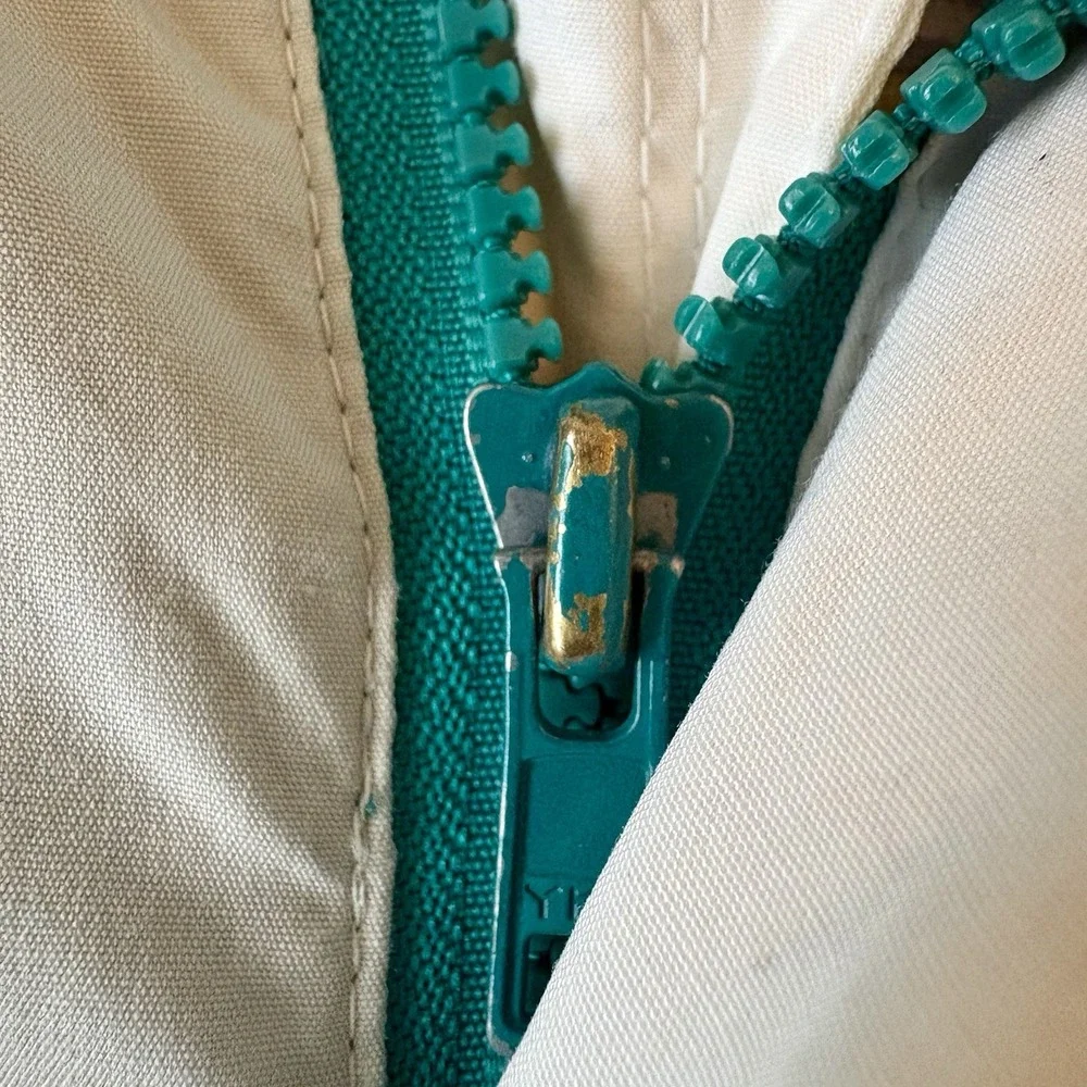Vintage 90s‎ Members Only Windbreaker Jacket Color Block Blue-Green Red Men's M